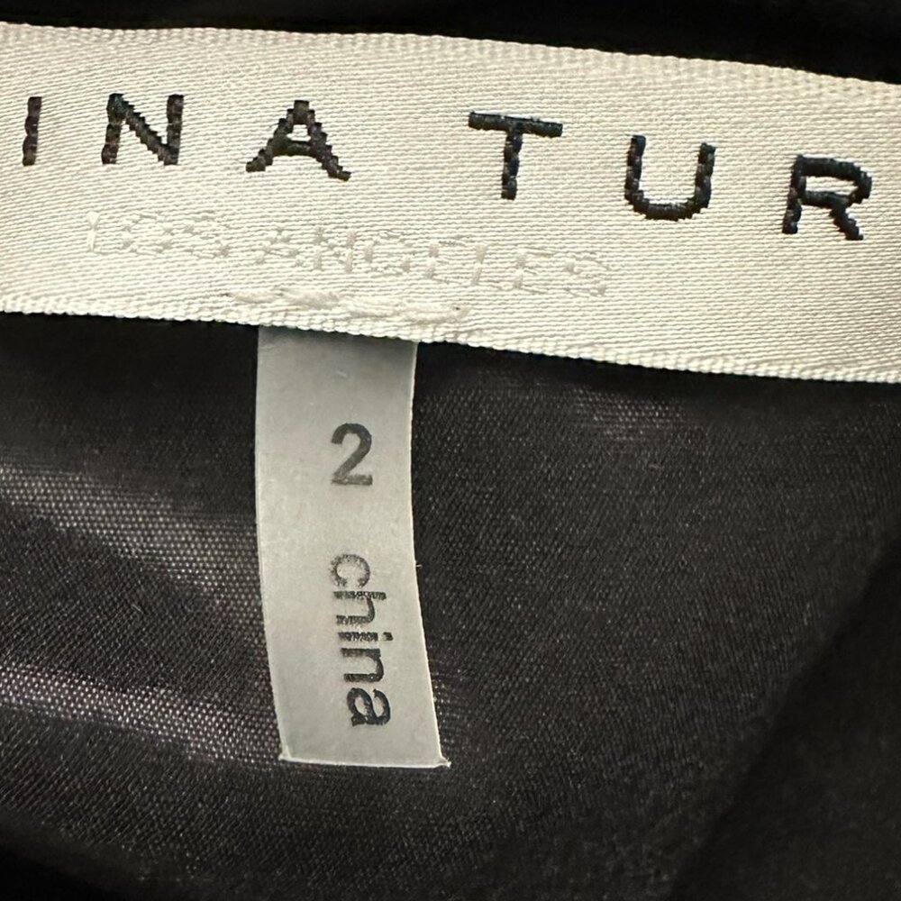 Trina Turk black Yokan leopard print Peter Pan collar mini dress  NWT Size 2 - Picture 9 of 10
